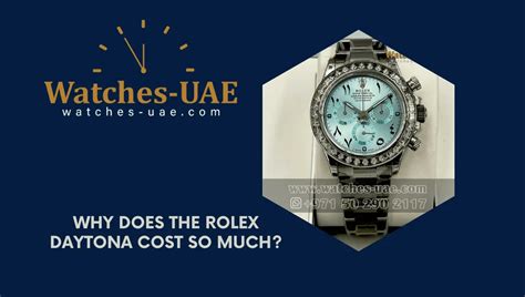why does rolex cost so much